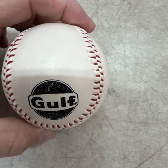 Nolan Ryan Walter Johnson 3,508 Strikeout Ball Gulf 1983 Vintage Baseball - Picture 3 of 7